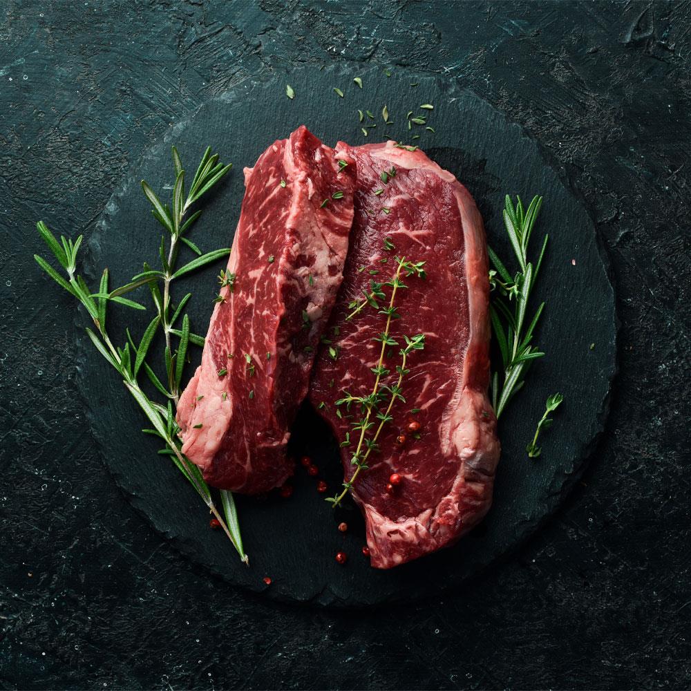 Angus Grass Fed Beef Sirloin Steak HMC